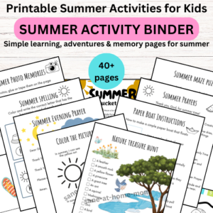 Summer Activity Binder for Kids – A Printable Family Adventure Journal