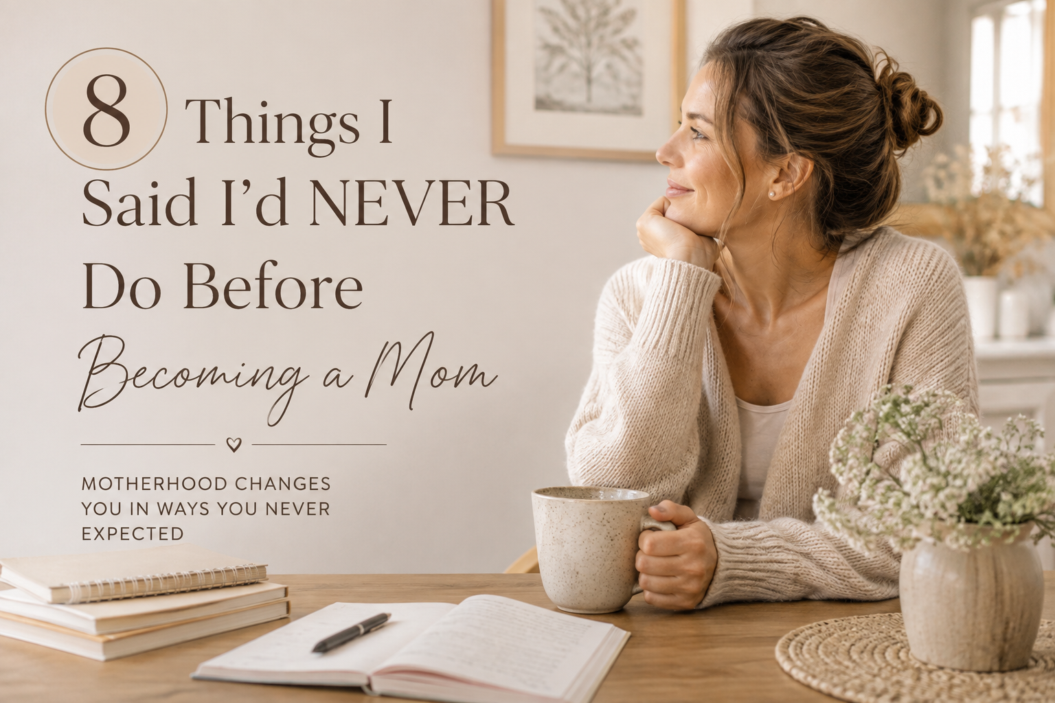You are currently viewing 8 Things I Said I’d NEVER Do Before Becoming a Mom