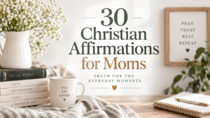 Read more about the article Christian Affirmations for Moms: 30 Scripture-Rooted Encouragements for Everyday Motherhood